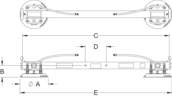 L100M2 dimension drawing
