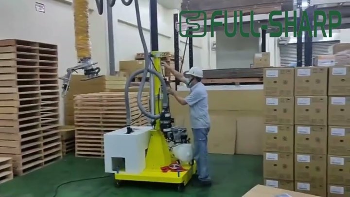 Thiết bị nâng hạ hút chân không thùng carton, Thiết bị nâng hạ thùng giấy
