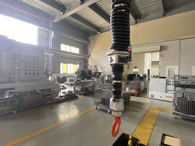 Cầu trục xoay treo pa lăng điện KITO thao tác kéo tay - ảnh 8