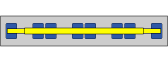 Crossarm and pad positions on 8-pad frame, diagram 2
