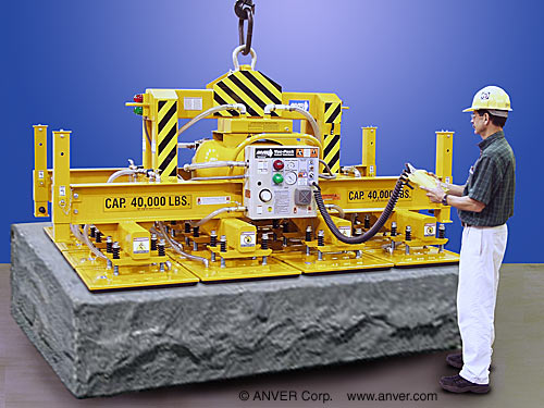 Thiết bị nâng chân không cỡ lớn 16 mặt hút ANVER E4000M16