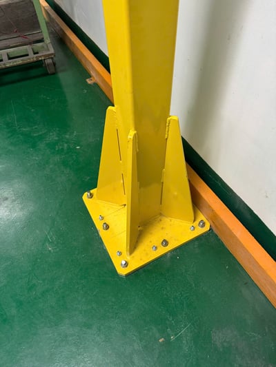 Bộ khung ray 5T 200 kg với air balancer và tool kẹp ắc quy - ảnh 3