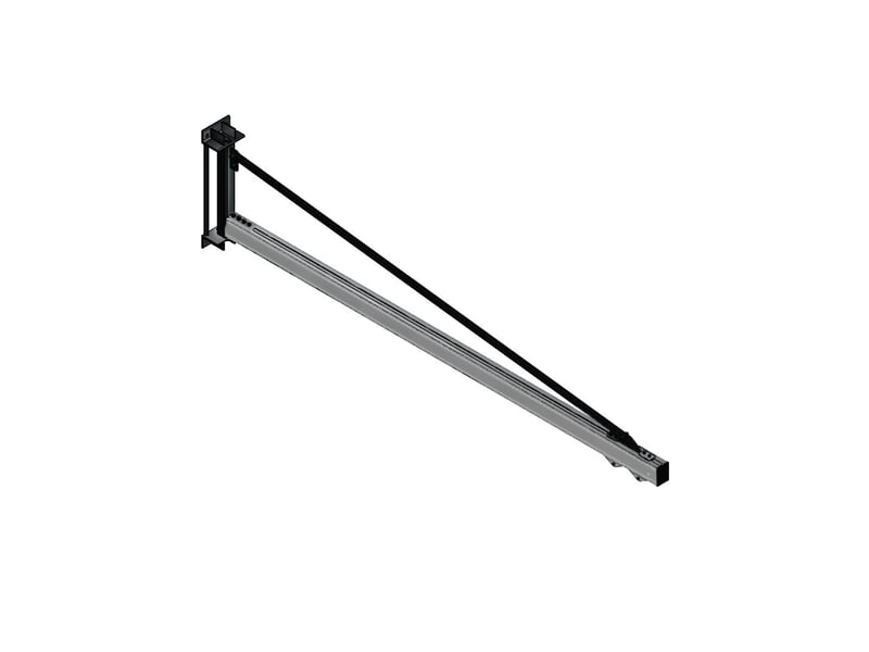 Lifts All cầu trục xoay nhôm 500 kg, tầm với 2–6 m