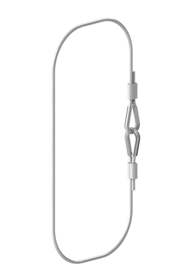 Bộ cáp an toàn kèm ống ép oval NICORWA4133