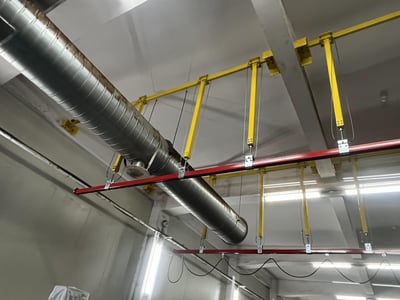 Overhead Rail and Electric Hoist for Lifting Material Rolls - ảnh 5