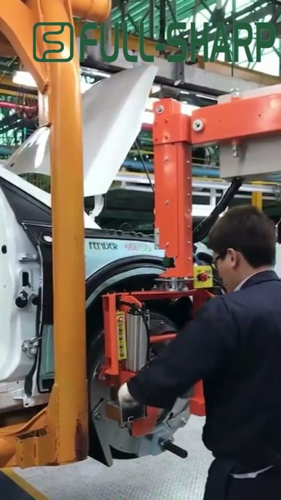 Tay nâng trợ lực kẹp nâng hạ bánh xe cho hoạt động lắp ráp xe ô tô