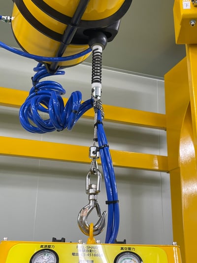 Khung thanh ray nhôm 200kg, air balancer ENDO và tool hút chân không - ảnh 6