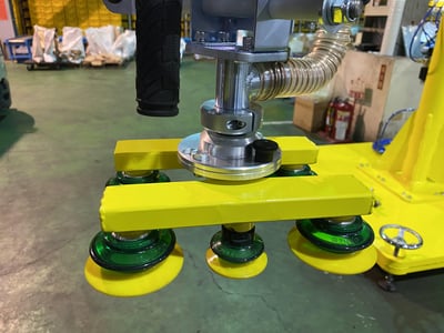 Mobile Base Pneumatic Jib Crane with Multi-Pad Vacuum Lifter for Cartons - ảnh 17
