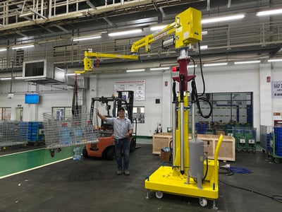 Tay nâng trợ lực di động 120 kg có cột chỉnh chiều cao - ảnh 20