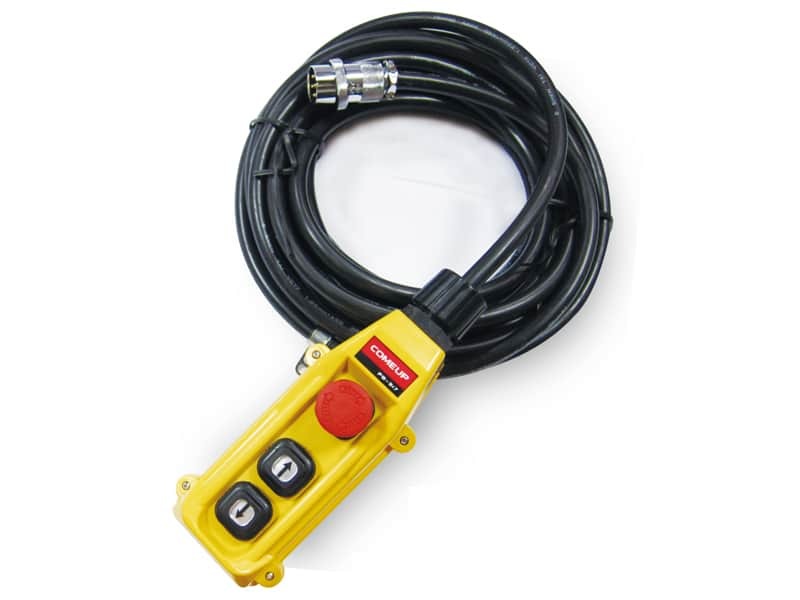 Tay bấm điều khiển có nút dừng khẩn cấp