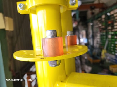 Cầu trục xoay palăng điện KITO cánh tay dài hơn 4 m - ảnh 3
