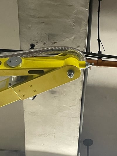 Cầu trục xoay khớp nối treo Becker hút thùng giấy chân không - ảnh 11