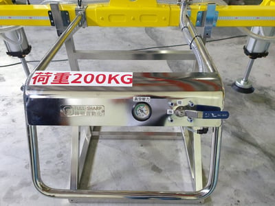 Mặt hút chân không xi lanh khí nén nâng tấm kim loại tải 400 kg - ảnh 4