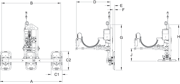Bản vẽ kích thước ET150M3