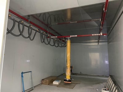 Ceiling-Mounted 5T Rail with ANVER Vacuum Lifter for Bag Handling - ảnh 12