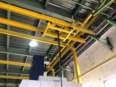 Bộ khung thanh ray 500 kg lắp palang ENDO - ảnh 15