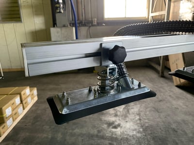 Column-Mounted Aluminum Rail Jib Crane with ANVER Vacuum Lifter for Long Cartons - ảnh 5