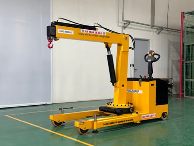 Xe cần cẩu điện 2 tấn - ảnh 8