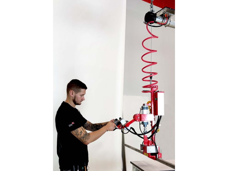 Combi-Gripper with Hook for Metal Bars 89-12130