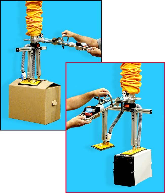 Ống hút chân không ANVER VT140 nâng bộ nguồn và thùng carton