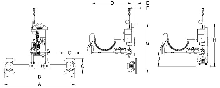 ET50M2-FP dimension drawing