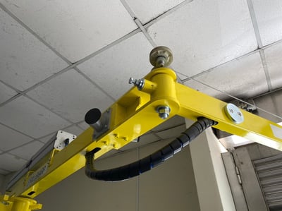 Cầu trục xoay khớp nối di động, air balancer FullSharp hút thùng giấy - ảnh 4