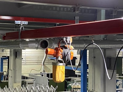 Ceiling-Mounted 5T Rail for Electric Hoist in the Plant - ảnh 6
