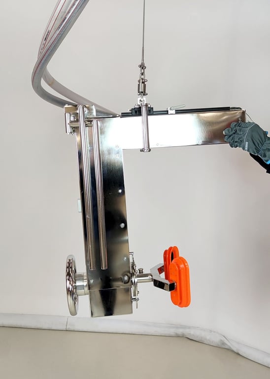 Cleanroom Drum Gripper for Pharmaceuticals 89-12007