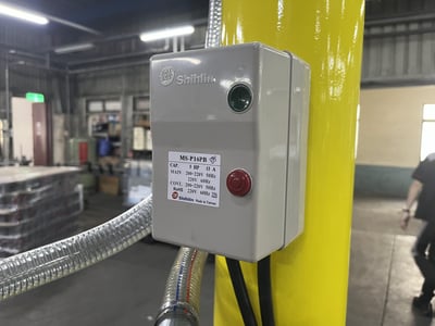 Cầu trục xoay khớp nối đế di động hút thùng giấy bằng chân không - ảnh 4