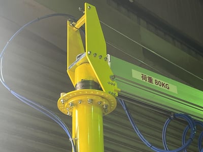 Pneumatic Jib Crane with Vacuum Lifting Pad for Carton Boxes - ảnh 2