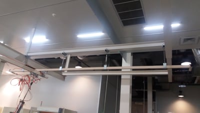 5T Ceiling-Mounted Steel Rail with Lifting Cylinder and Mechanical Gripper - ảnh 2