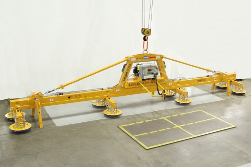 Khung nâng 8 mặt hút ANVER lắp bộ tạo chân không GF10T