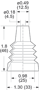 Bản vẽ giác hút BE33-SIT
