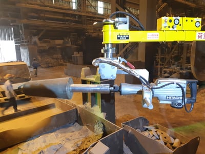 Column-Mounted Pneumatic Manipulator for Hitachi Drill Support - ảnh 5