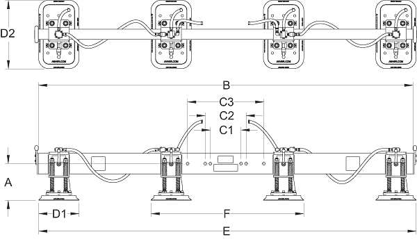Bản vẽ kích thước L440M4