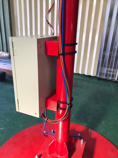Lifts All Articulating Jib Crane on Round Mobile Base with Vacuum Lifter for Cartons - ảnh 10