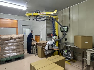 Aluminum Rail Jib Crane with Anver Vacuum Lifter for Bags - ảnh 57
