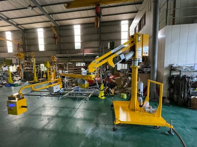 Tay nâng trợ lực hút tấm chạy khí nén có cảnh báo an toàn - ảnh 20
