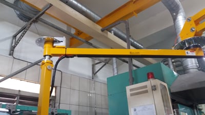 Tay nâng trợ lực khí nén trượt trên dầm H trong nhà máy - ảnh 9