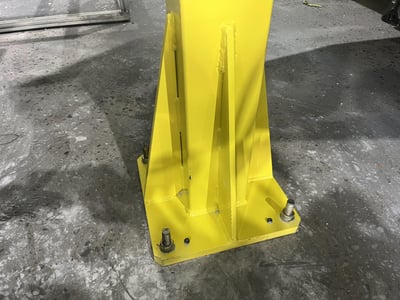 Bộ khung treo thanh ray 5T 200kg và pa lăng điện lắp tại Bắc Giang - ảnh 10