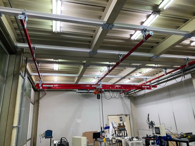 Ceiling-Mounted 5T Rail with KITO Hand Chain Hoist, 100 kg Capacity - ảnh 7