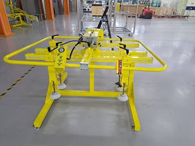 Thanh ray 500 kg palang KITO hút chân không lật gỗ 90 độ - ảnh 4