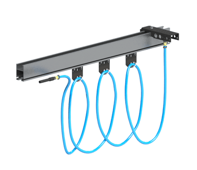 Bộ quản lý ống thẳng cho ray chạy MRMS4310