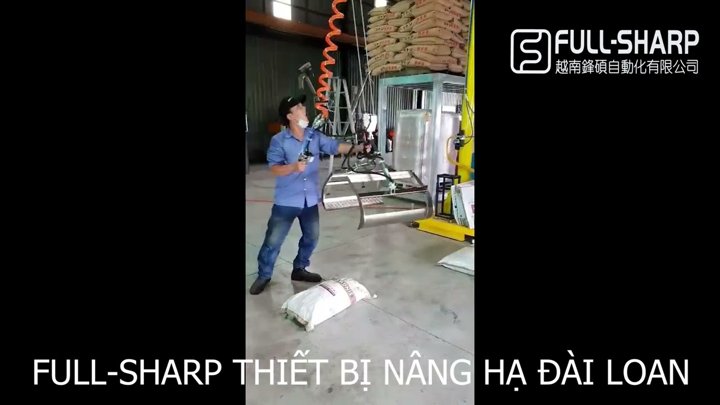 Thiết Bị Nâng Hạ Kẹp Gắp Bao Đường, Bao Xi Măng, Bao Dứa, Bao Phân