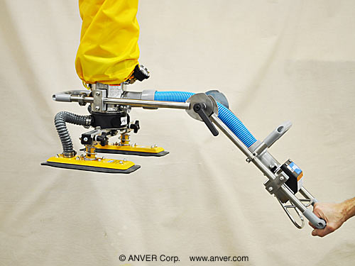 Ống hút chân không ANVER VT140 tay điều khiển khớp gập xếp thùng carton