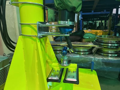 Mobile-Base Aluminum Rail Jib Crane with Becker Vacuum Motor for Carton Box Lifting - ảnh 7