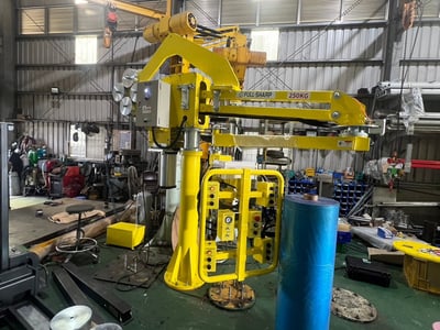 Tay nâng trợ lực khí nén nâng và lật cuộn - ảnh 4