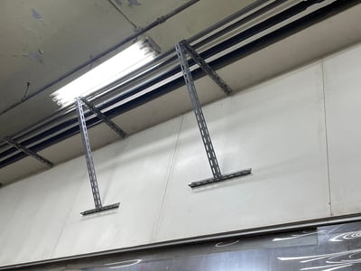Thanh ray 5T treo trần lắp palăng khí nén ENDO - ảnh 11