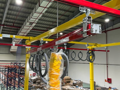 Bộ khung thanh ray thép 200 kg và ống hút chân không ANVER - ảnh 5