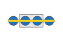 Pad positions on 4-pad frame, diagram 3